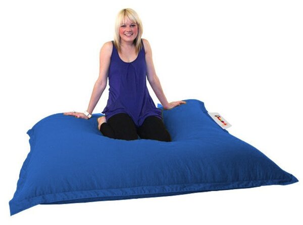 Градинска възглавница Pouf Възглавница за фотьойл Pouf Blue 20x100 cm
