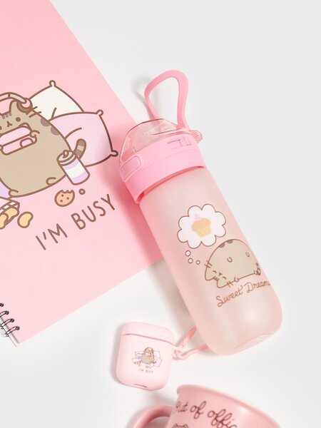 Sinsay - Бидон със сламка Pusheen the Cat - многоцветен