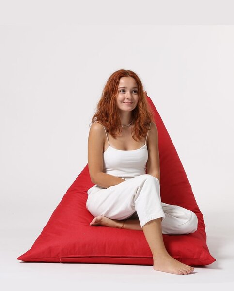 Градински фотьойл Pyramid Red 145x90x35 cm