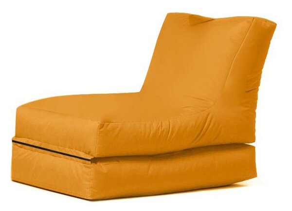 Градински фотьойл с пуф Siesta Orange 180x55x40 cm