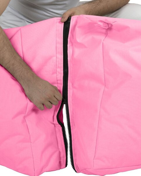 Градински фотьойл Siesta Pink 180x55x40 cm