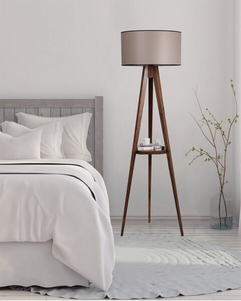 Lampadar Sehbali Grey 26x26x65 cm