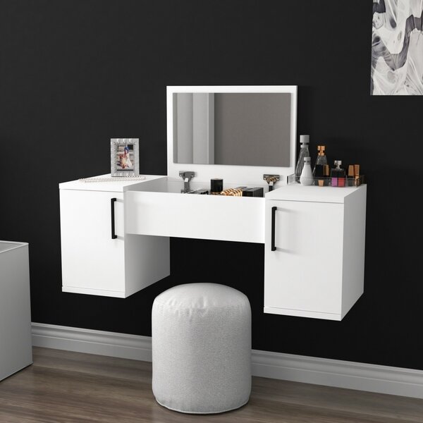 Mercan White 100x74.1x35 cm висяща тоалетка Mercan White 100x74.1x35 cm