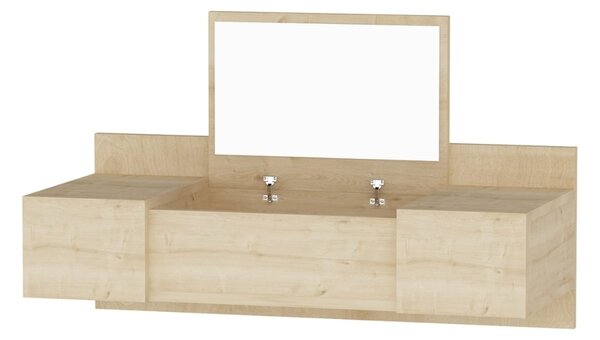 Висяща тоалетка Zakkum Дъб 100x33x39,1 cm