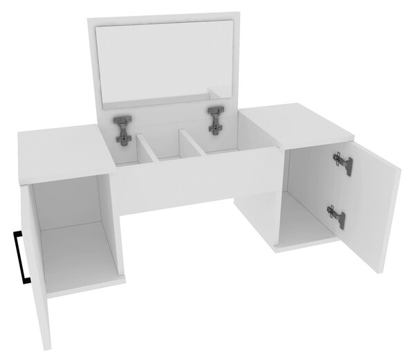 Mercan White 100x74.1x35 cm висяща тоалетка Mercan White 100x74.1x35 cm