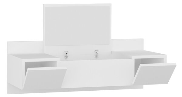 Висяща тоалетка Zakkum White 100x33x39,1 cm