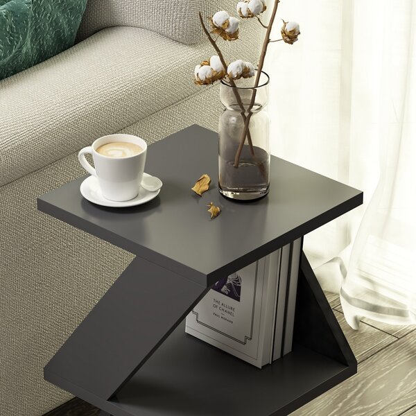 Странична маса Albeni Anthracite 30x50x30 cm