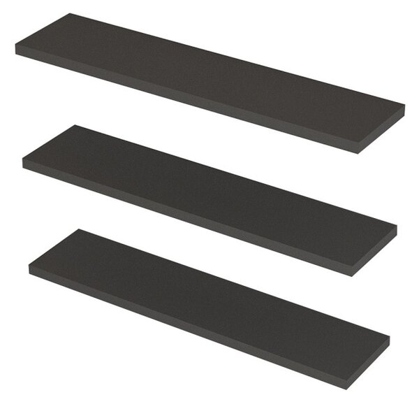 Boss Anthracite 60x1.8x14.5 cm комплект от 3 стълба за стена Boss Anthracite 60x1.8x14.5 cm