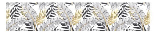 Стикер за прозорец 200x40 cm Classy Palm Leaves - Ambiance