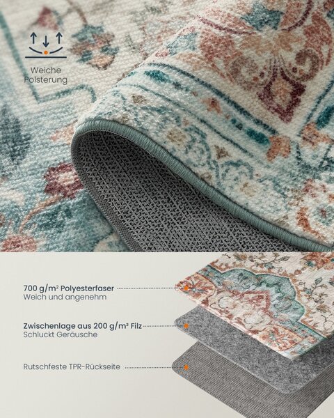Килим Songmics Aqua 170x120 cm