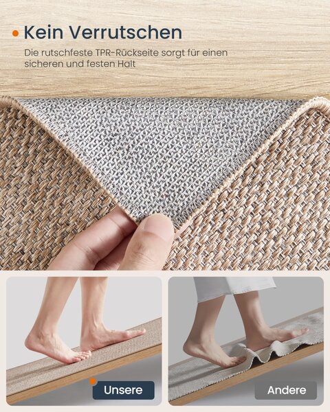 Килим Songmics Brown 80x150 cm