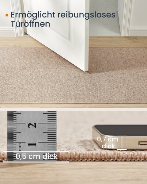 Килим Songmics Brown 80x150 cm