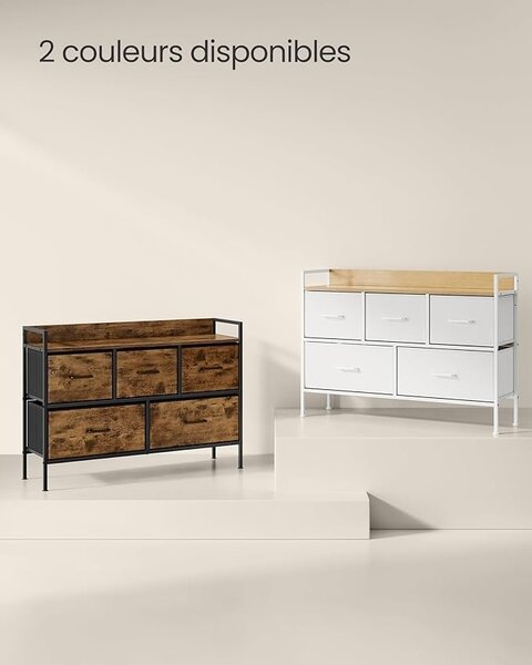 Сонгмикс Bej 98.2x29x70 cm скрин с чекмеджета