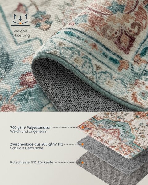 Килим Songmics Aqua 170x120 cm