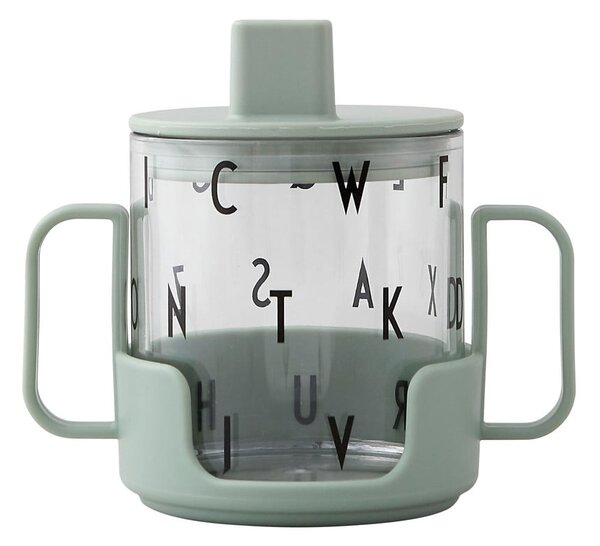 Зелена детска чаша Grow With Your Cup Grow with Your Cup - Design Letters