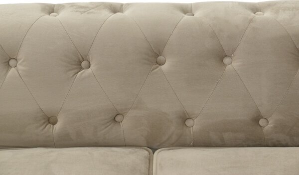 Диван с 2 места Incredible Pako World Beige 160x84x67 cm
