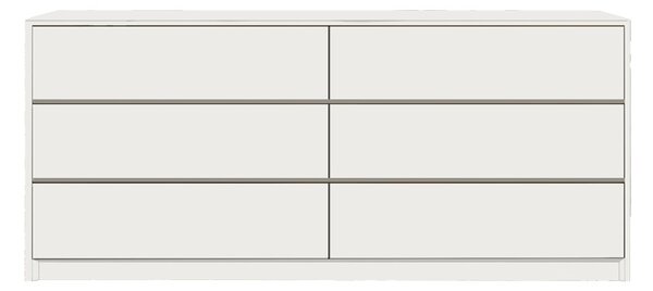 Гардероб с чекмеджета Kuanger Pako Pako World White 120x40x70 cm