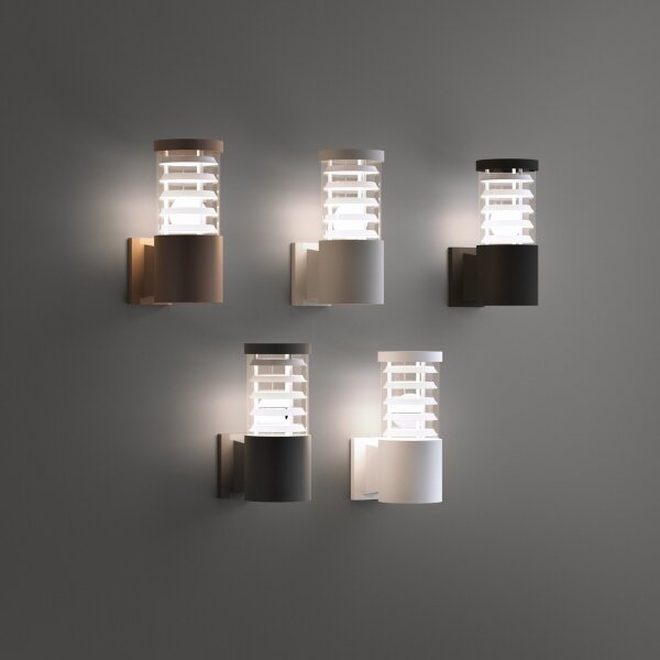 Ideal Lux - Външно стенно осветително тяло TRONCO 1xE27/42W/230V IP44 кафяво