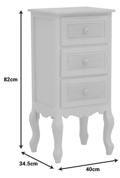 Joliene Pako Pako World White 40x34.5x82 cm