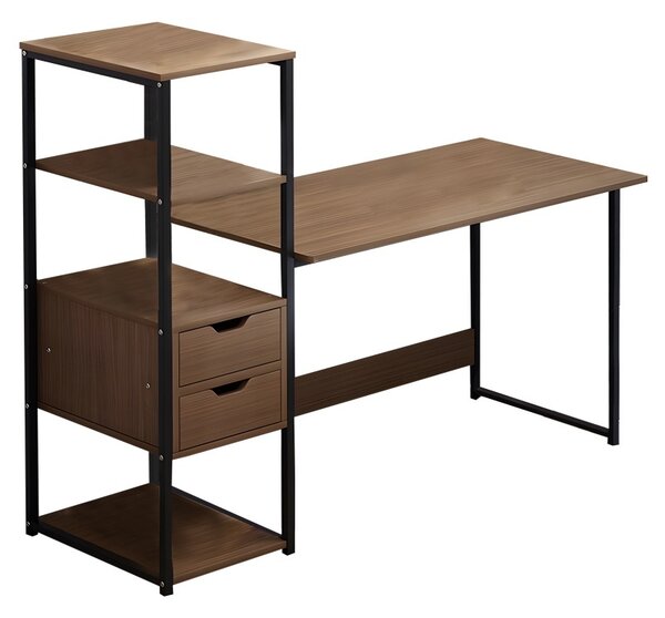 Комплект от 2 части студентски офис мебели и офис стол Gloryn Pako World Black 80x37x123 cm