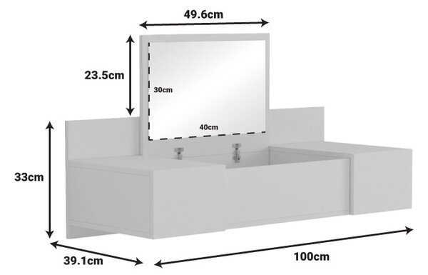 Тоалетна чиния Paltar Pako World White 100x39.1x33 cm