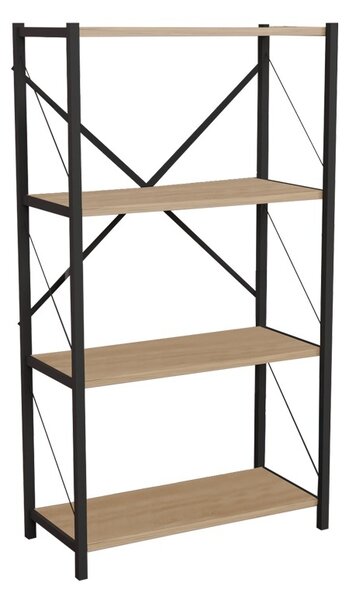 Стелаж за книги Jackrey Pako Pako World Дъб 60x30x114 cm