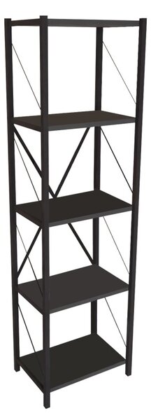 Библиотека Glase Pako World Anthracite 40x30x150 cm