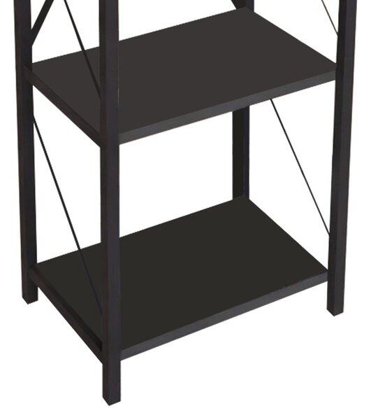 Библиотека Glase Pako World Anthracite 40x30x150 cm