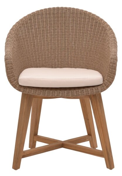 Градински фотьойл Solso Boho Pako World Natural 62x58x78 cm