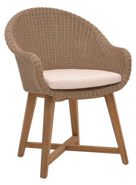 Градински фотьойл Solso Boho Pako World Natural 62x58x78 cm
