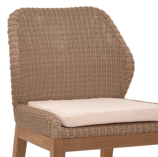 Градински стол Swinton Boho Pako World Natural 53x63x86 cm