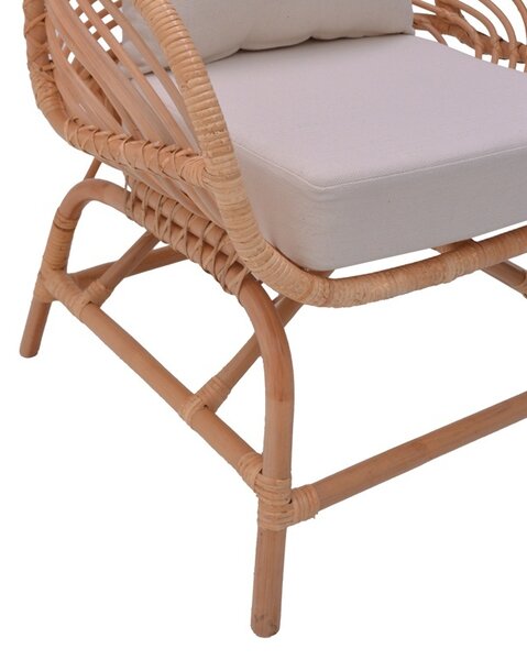 Градински фотьойл Caxen Boho Pako World Natural 72x63x75 cm