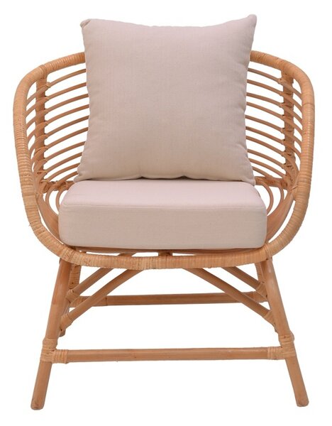 Градински фотьойл Caxen Boho Pako World Natural 72x63x75 cm