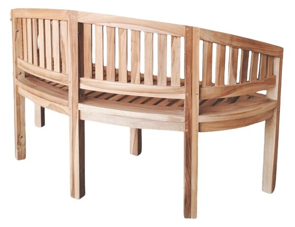 3-местен градински диван Coren Boho Pako World Natural 150x61x87 cm