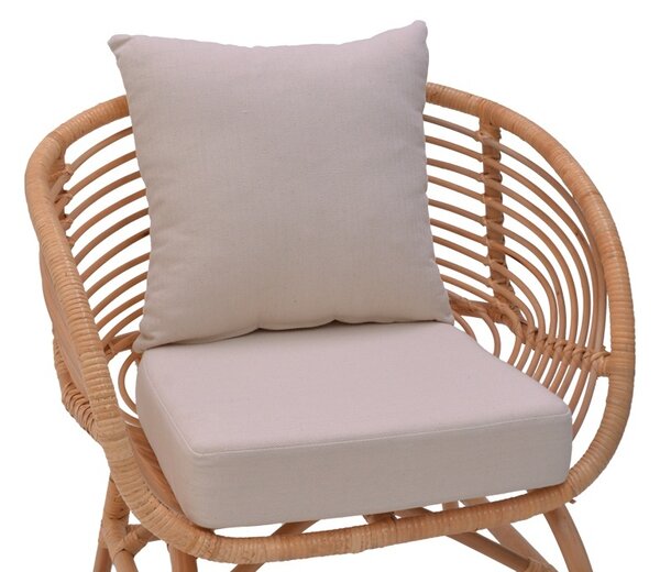 Градински фотьойл Caxen Boho Pako World Natural 72x63x75 cm