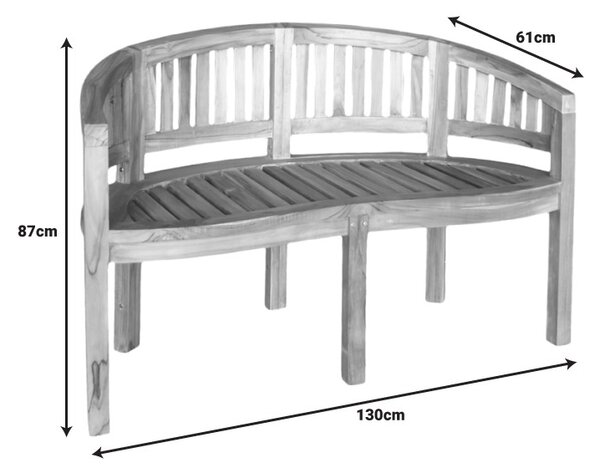 Диван с 2 места Coren Pako World Natural 130x61x87 cm