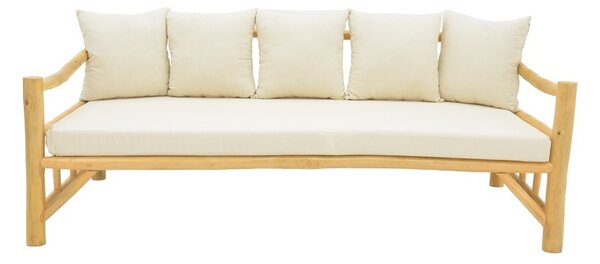 Градински диван Roziana Boho Pako World Natural 210x100x80 cm