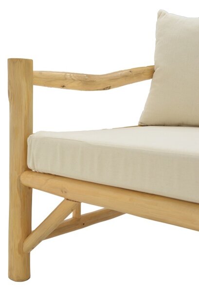 Градински диван Roziana Boho Pako World Natural 210x100x80 cm