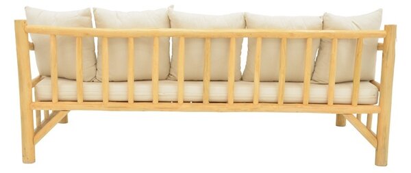 Градински диван Roziana Boho Pako World Natural 210x100x80 cm