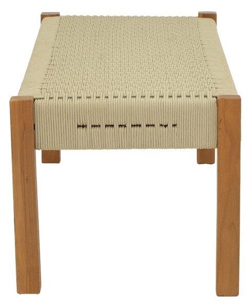 Градинска пейка Uma Boho Pako World Natural 120x45x40 cm