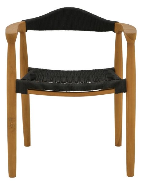 Градински фотьойл Ganny Boho Pako World Black 59x56x71 cm
