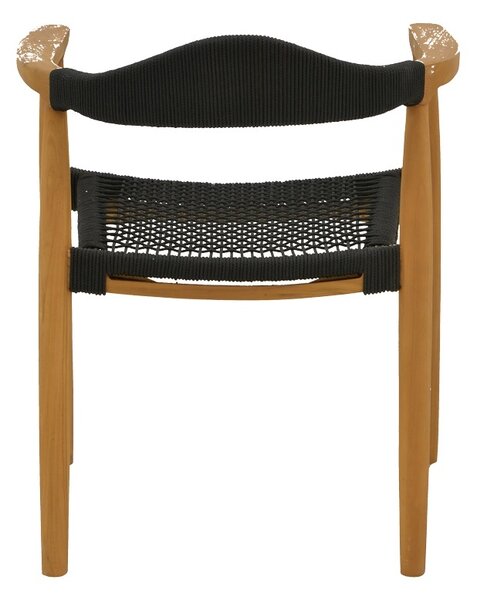 Градински фотьойл Ganny Boho Pako World Black 59x56x71 cm