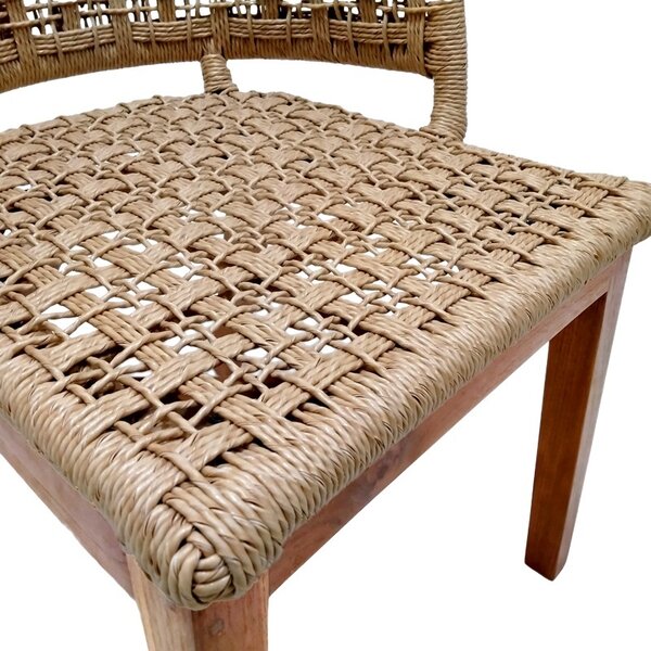 Градински фотьойл фотьойл Milou Boho Pako World Natural 59x65x73 cm