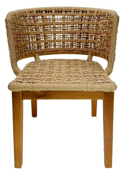 Градински фотьойл фотьойл Milou Boho Pako World Natural 59x65x73 cm