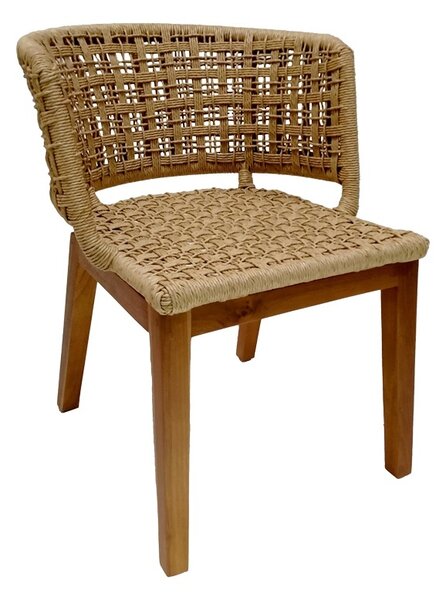 Градински фотьойл фотьойл Milou Boho Pako World Natural 59x65x73 cm