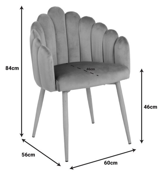 Briella фотьойл Pako Pako World Beige 60x56x84 cm
