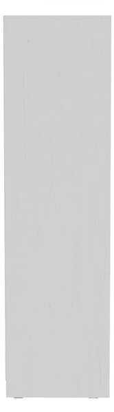 Гардероб за спалня с 2 плъзгащи се врати с огледало Aparador Pako World White 180x60x220 cm