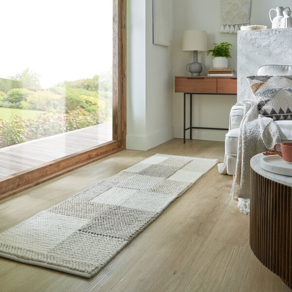 Minerals Patch Natural 60X230 cm, Flair Rugs