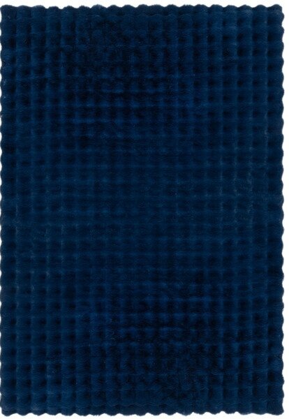 Вафлен килим от изкуствена кожа NAVY 180X290 cm, Flair Rugs