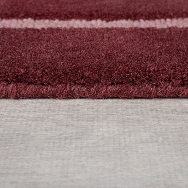 Абстрактен абстрактен омбре червен омбре килим 120X180 cm, Flair Rugs